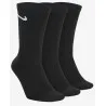 NIKE Homme – Chaussettes Nike Everyday Cushion Crew pour Homme Noir, Lot de 3 - NIKE