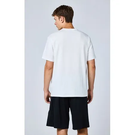 Champion -T-shirt ras du cou Modern Basket – Blanc - CHAMPION
