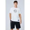 Champion -T-shirt ras du cou Modern Basket – Blanc - CHAMPION