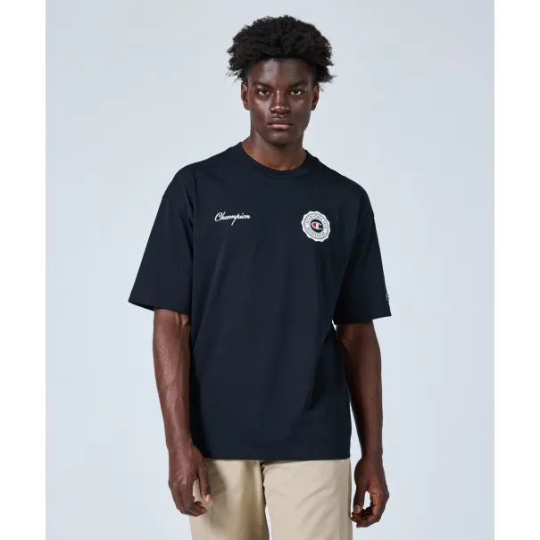 Champion -T-shirt ras du cou Champion – Noir - CHAMPION