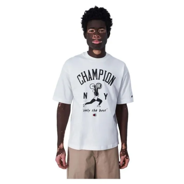 Champion -T-SHIRT À COL ROND CHAMPION – Blanc - CHAMPION