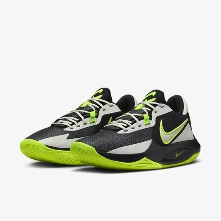 Nike Homme – CHAUSSURES DE BASKET-BALL NIKE PRECISION VI – NOIR / VOLT - NIKE