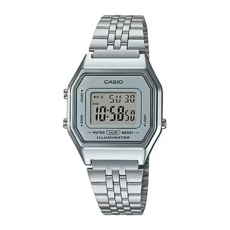 CASIO - Montre casio pour femme LA680WA-7DF Argent - Casio