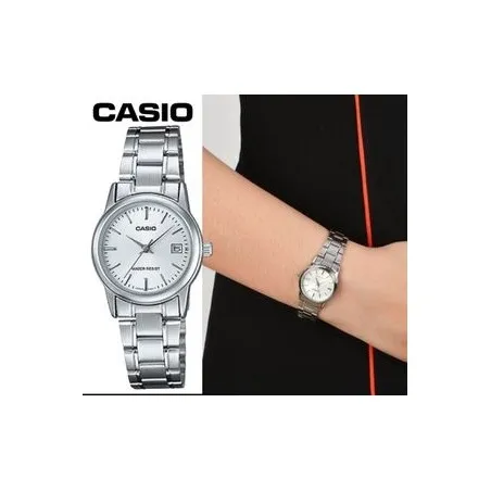 CASIO - Montre casio pour femme LTP-V002D-7AUDF Argent - Casio