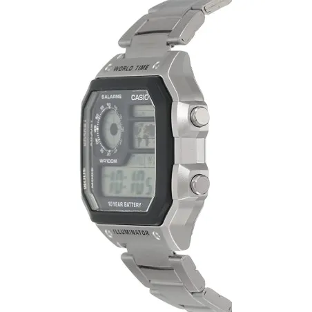 CASIO - Montre Digitale Casio Homme AE-1200WHD-1AVDF - Argent - Casio