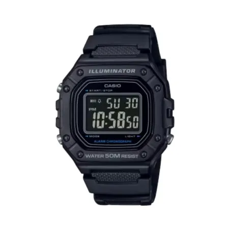 CASIO - Montre Digitale Casio Unisexe W-218H-1BVDF - Noir - Casio