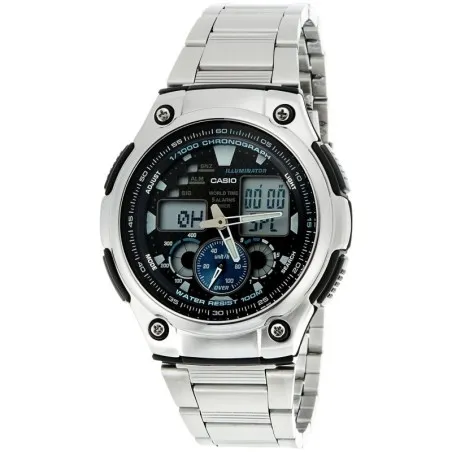 CASIO - Montre Homme Casio AQ-190WD-1AVDF - Argent - Casio