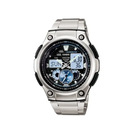 CASIO - Montre Homme Casio AQ-190WD-1AVDF - Argent - Casio