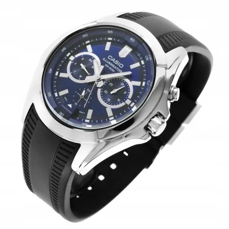 CASIO - Montre Homme Casio MTP-E204-2AVDF - Bleu - Casio