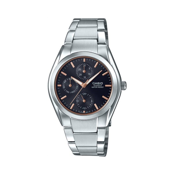 CASIO - Montre Homme Casio MTP-1405D-1A2DF - Argent - Casio