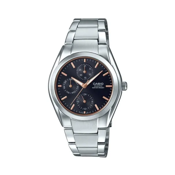 CASIO - Montre Homme Casio MTP-1405D-1A2DF - Argent - Casio