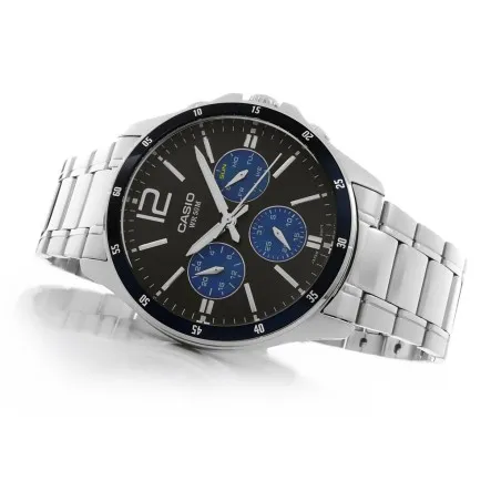 CASIO - Montre Homme Casio MTP-1374D-2AVDF - Argent - Casio
