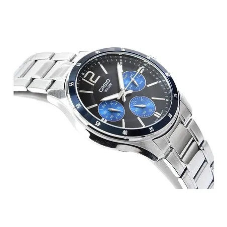CASIO - Montre Homme Casio MTP-1374D-2AVDF - Argent - Casio