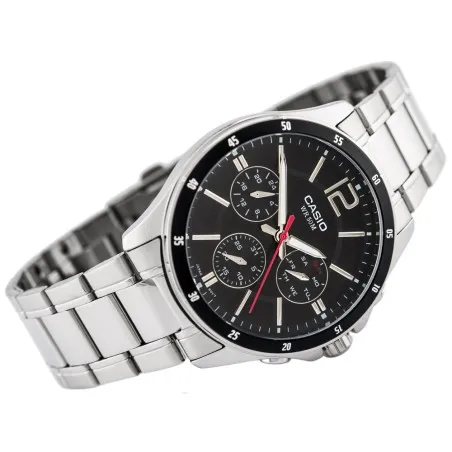 CASIO - Montre Homme Casio MTP-1374D-1AVDF - Argent - Casio