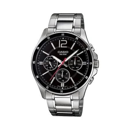 CASIO - Montre Homme Casio MTP-1374D-1AVDF - Argent - Casio