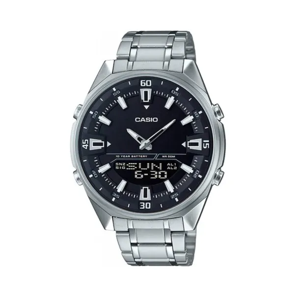 CASIO - Montre Homme Casio AMW-830D-1AVDF - Argent - Casio