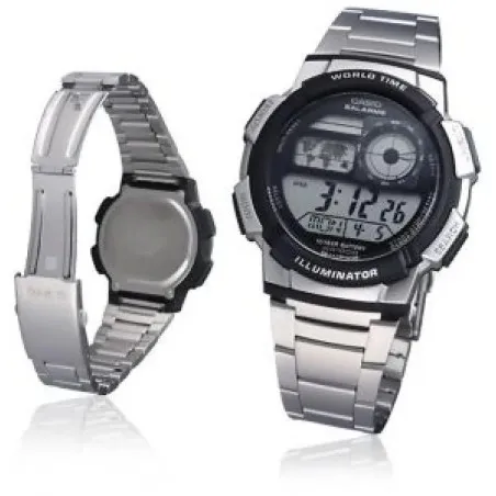 CASIO - Montre Digitale Homme Casio AE-1000WD-1AVDF - Argent - Casio