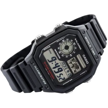 CASIO - Montre Digitale Homme Casio AE-1200WH-1AVDF - Noir - Casio