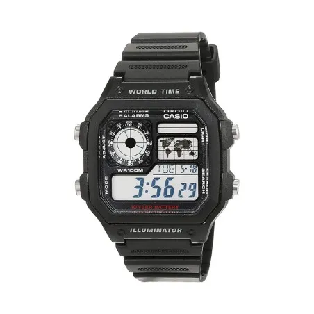 CASIO - Montre Digitale Homme Casio AE-1200WH-1AVDF - Noir - Casio
