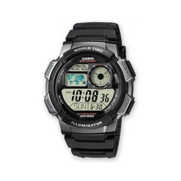 CASIO - Montre Digitale Homme Casio AE-1000W-1BVDF - Noir - Casio