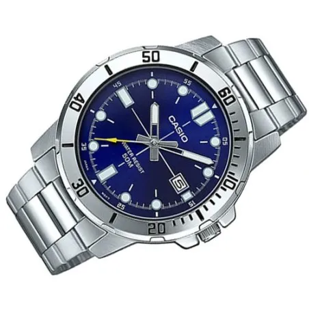 CASIO - Montre Homme Casio MTP-VD01D-2EVUDF - Argent - Casio