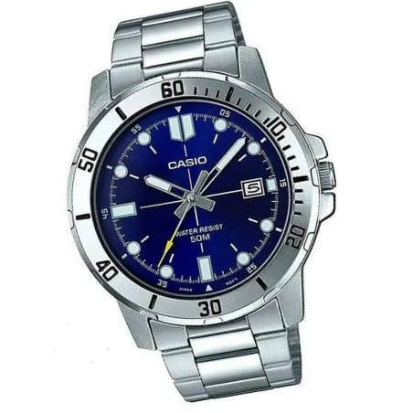 CASIO - Montre Homme Casio MTP-VD01D-2EVUDF - Argent - Casio