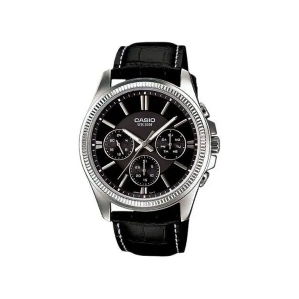 CASIO - Montre Homme Casio MTP-1375L-1AVDF - Noir - Casio CASIO - Montre Homme Casio MTP-1375L-1AVDF - Noir - Casio