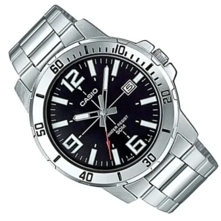 CASIO - Montre Homme Casio MTP-VD01D-1BVUDF - Argent - Casio