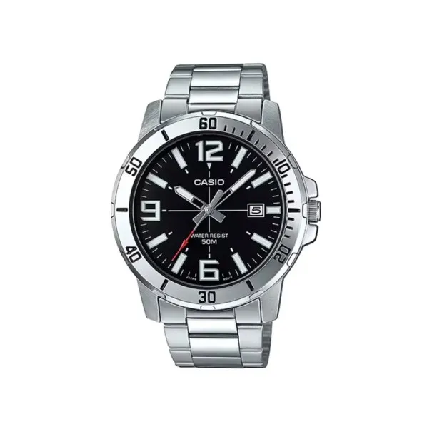 CASIO - Montre Homme Casio MTP-VD01D-1BVUDF - Argent - Casio