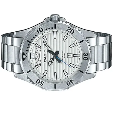 CASIO - Montre Homme Casio MTD-1087D-7AVDF - Argent - Casio