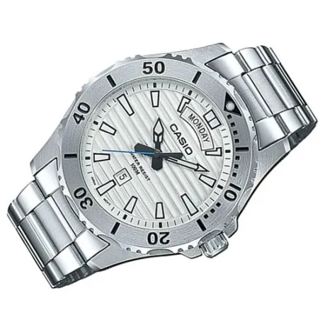 CASIO - Montre Homme Casio MTD-1087D-7AVDF - Argent - Casio