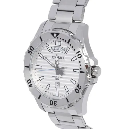 CASIO - Montre Homme Casio MTD-1087D-7AVDF - Argent - Casio