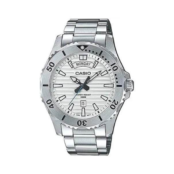 CASIO - Montre Homme Casio MTD-1087D-7AVDF - Argent - Casio CASIO - Montre Homme Casio MTD-1087D-7AVDF - Argent - Casio