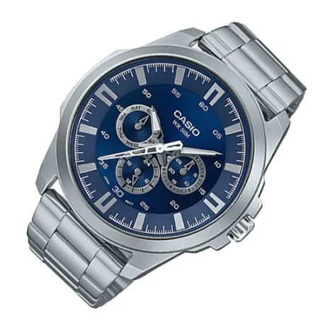 CASIO - Montre Homme Casio MTP-SW310D-2AVDF - Argent - Casio