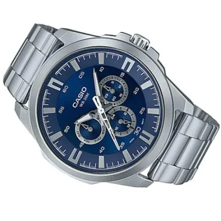 CASIO - Montre Homme Casio MTP-SW310D-2AVDF - Argent - Casio