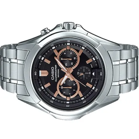 CASIO - Montre Homme Casio MTP-E204D-1AVDF - Argent - Casio