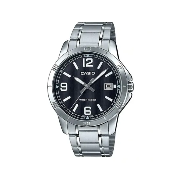 CASIO - Montre Homme Casio MTP-V004D-1B2UDF - Argent - Casio