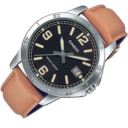 CASIO - Montre Homme Casio MTP-V004L-1B2UDF - Argent - Casio