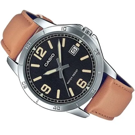 CASIO - Montre Homme Casio MTP-V004L-1B2UDF - Argent - Casio