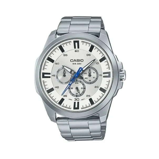 CASIO - Montre Homme Casio MTP-SW310D-7AVDF - Argent - Casio CASIO - Montre Homme Casio MTP-SW310D-7AVDF - Argent - Casio