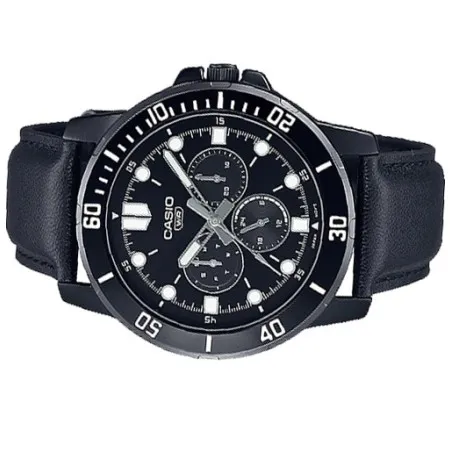 CASIO - Montre Homme Casio MTP-VD300BL-1EUDF - Noir - Casio