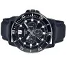 CASIO - Montre Homme Casio MTP-VD300BL-1EUDF - Noir - Casio