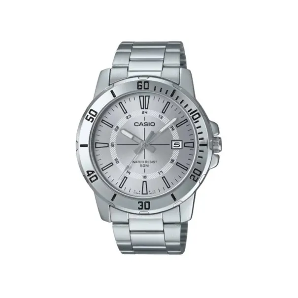 CASIO - Montre Homme Casio MTP-VD01D-7CVUDF - Argent - Casio