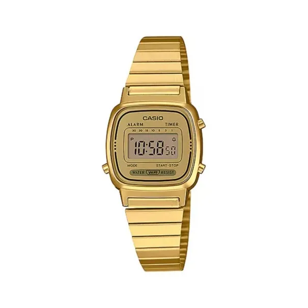 CASIO - Montre Pour Femmes LA670WGA-9DF - Doré - Casio
