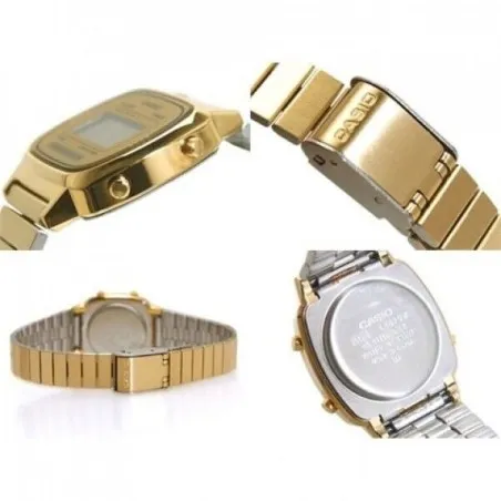 CASIO - Montre Pour Femmes LA670WGA-9DF - Doré - Casio