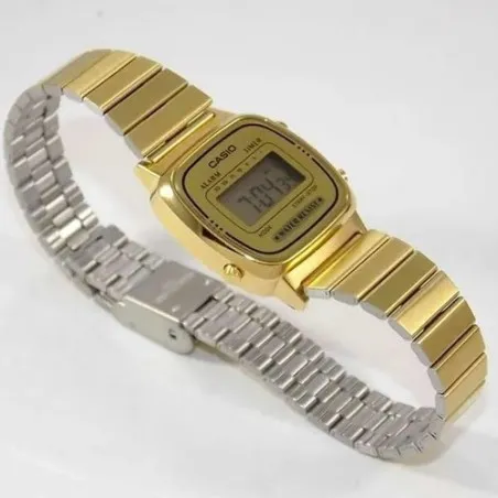 CASIO - Montre Pour Femmes LA670WGA-9DF - Doré - Casio
