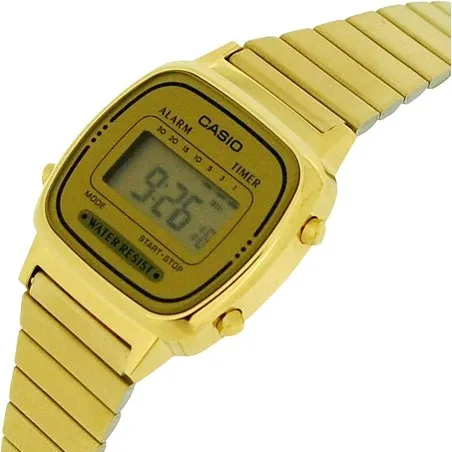 CASIO - Montre Pour Femmes LA670WGA-9DF - Doré - Casio