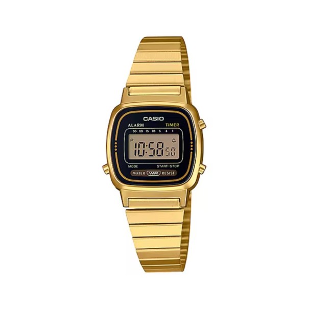CASIO - Montre Pour Femmes LA670WGA-1DF - Doré - Casio