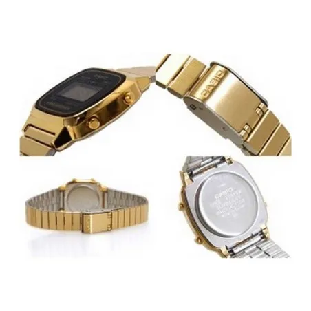 CASIO - Montre Pour Femmes LA670WGA-1DF - Doré - Casio