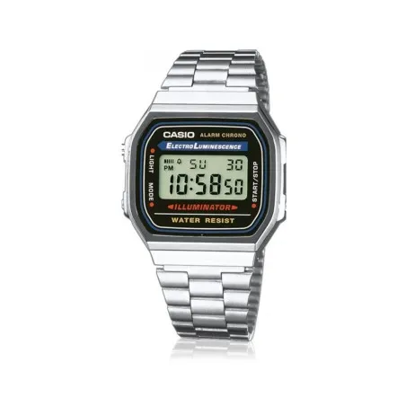 CASIO - Montre pour hommes et femmes A168WA-1WDF - Argent - Casio